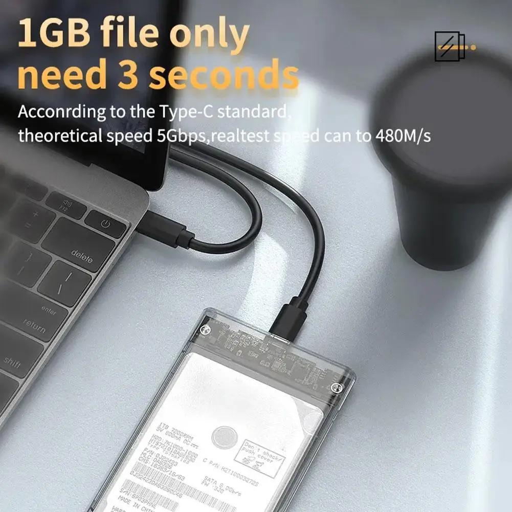 USB 3.0  HDD Ŭ, CŸ ũ ǻ ġ  HDD SATA ̽, 2.5 ̺ ̺ ϵ ڽ SSD ũ J7S9, 2.5 ġ